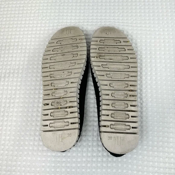 Ilse Jacobsen women’s black slip on Tulip platform sneakers size 38 US 7.5-8 - Picture 4 of 9